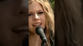 My Happy Ending (Acoustic) Live Nick U Pick- 2004 #avrillavignelive #shorts