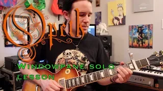 Opeth Windowpane (Damnation) guitar solo lesson | Weekend Wankshop 244