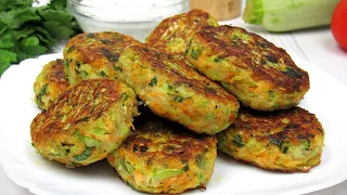 THREE recipes how to cook zucchini tasty and easy! Zucchini cutlets, casserole, zucchini cake