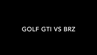 Brz vs Golf Gti