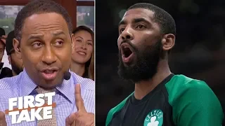‘He ain’t joining LeBron’ – Stephen A. reacts to Kyrie-Roc Nation reports | First Take