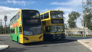 Dublin Bus | Route 40E to Broombridge Luas | Enviro 400 Volvo B9TL | EV72