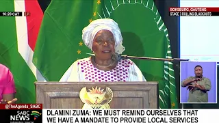 Local Government Summit | COGTA Minister Dr Nkosazana Dlamini-Zuma's welcoming address