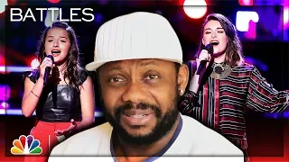 Abby Cates vs.Delaney Silvernell: "Love Me Like You" Do - The Voice 2018 Battles | REACTION!!!