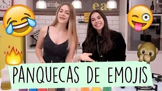 DESAFIO DAS PANQUECAS DE EMOJIS ft. Cenoritas || Valentina Schulz