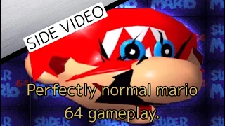 Perfectly Normal Super Mario 64 (1997) Gameplay.