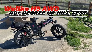 Wallke AWD H9  Up Hill Test ! This bike is such a Beast #bikelife  #beautiful #bgmi