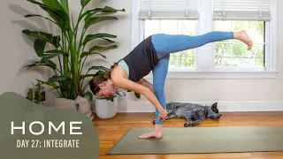 Home - Day 27 - Integrate  |  30 Days of Yoga