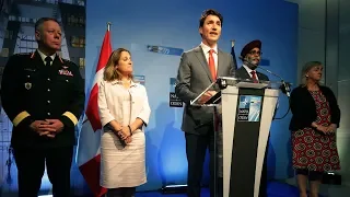 Trudeau says Canada will increase defence budget