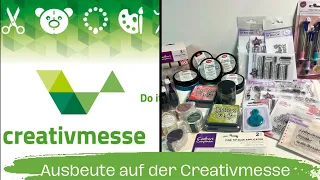 Haul 🥰 Meine Ausbeute auf der Creativmesse in Augsburg 😍 kurze Videoeinblicke und Aussteller