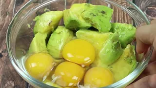 SUPER RECIPES | ADDED EGGS TO THE AVOCADO, SEE WHAT DELIGHT IT IS!