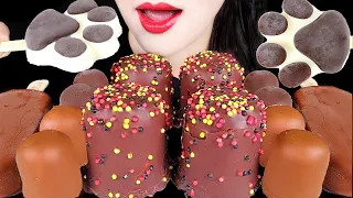 ASMR CHOCOLATE MARSHMALLOW, MAGNUM ICE CREAM MUKBANG 초콜릿 마시멜로, 매그넘 아이스크림 먹방 NO TALKING EATING SOUNDS