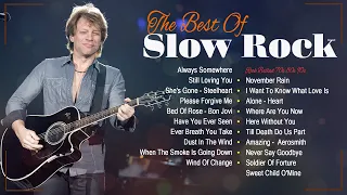 Aerosmith, Bon Jovi, Scorpions, Steelheart || Best Songs Of Slow Rock 70's 80's 90's