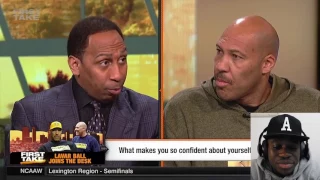 THIS GREATEST VIDEO ON YOUTUBE RIGHT NOW!! | STEPHEN A SMITH VS LAVAR BALL | *REACTION*