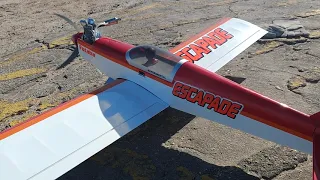 Great Planes Escapade Sport 40 ARF with saito 0.72 cubic inches glow