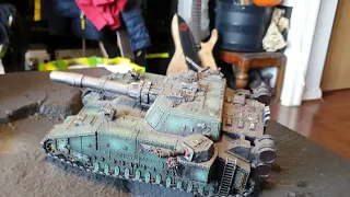 Sam's Traitor Solar Auxilla v Pete's Custodes. Horus Heresy V2 Battle report