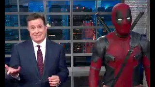 Deadpool takes over The Late Show monologue from Stephen Colbert - 247 News