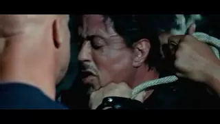 The Expendables  fight scene
