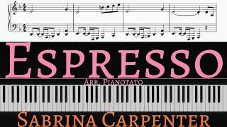 Sabrina Carpenter - Espresso | Piano cover by Pianotato