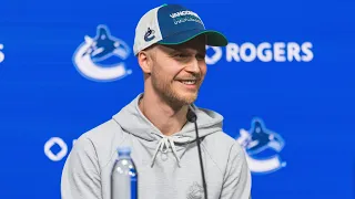NEWS | Elias Pettersson Contract Extension Press Conference 03.02.24
