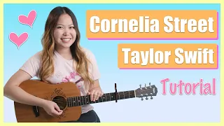 Cornelia Street Guitar Lesson Tutorial EASY - Taylor Swift (Live from Paris) [Chords|Strum|Cover]