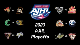 2023 AJHL Playoffs | Round 1 | Every Goal