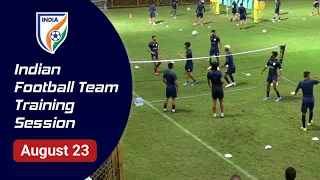 Indian Football Team Training Session on August 23 at Kolkata || National Camp || Tanmoy11