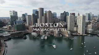 Boston, Massachusetts - [4K] Drone Tour
