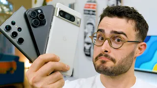 Pixel 8 Pro vs iPhone 15 Pro Max vs Galaxy S23 Ultra