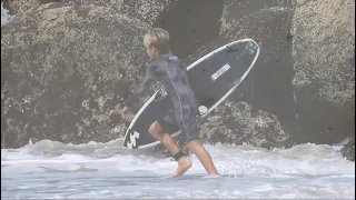 Caden Francis, 11 years old Surfer