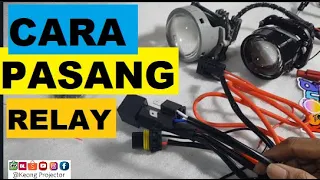 CARA PASANG RELAY BILED KE MOTOR