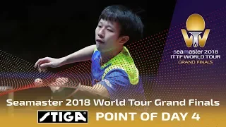 Point of Day 4 by Stiga | Lin Gaoyuan vs Tomokazu Harimoto | 2018 ITTF World Tour Grand Finals