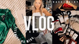 vlog part. 100 // aktin haul, mamky narozeniny, jak doplnit vitamíny?