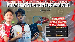 Ini jadinya jika rusher terbaik bersatu | 46 kill Combo ryzen & Rosemary main tabrak saling support