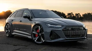 2020/21 AUDI RS6 AVANT C8 V8TT BEAST - NARDO GRAY & CARBON OPTICS in beautiful details & locations