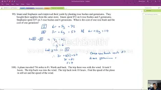 10 Adv. Maths Term 1 Revision Solutions Q98-102