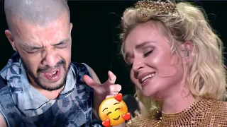 Polina Gagarina полина гагарина - стану солнцем (live at мегаспорт) DZ REACTION