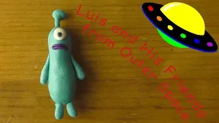 How to make aliens from cartoon Luis and His Friends from Outer Space #forkids #aliens