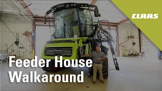 Feeder House Walkaround Part 1 | 2022 CLAAS Combine Clinic