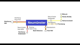 Lautsprecheransagen (Blechelse) im Bahnhof Neumünster