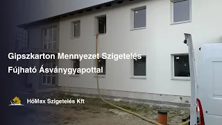 Gipszkarton Mennyezet Szigetelés | Fújható Ásványgyapottal