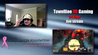 24 Hour Breast Cancer Awareness Live Streamathon  twitch.tv/towelliee
