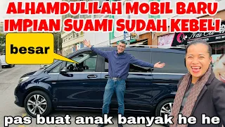 ALHAMDULILAH MOBIL BARU IMPIAN SUAMI SUDAH KEBELI .BESAR DAN PANJANG PAS BUAT ANAK BANYAK HE HE