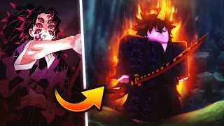 I became Moon Breathing KOKUSHIBO in Demon Slayer Roblox | DemonFall