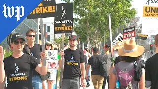 Schiff from picket line: 'These are hardworking people'