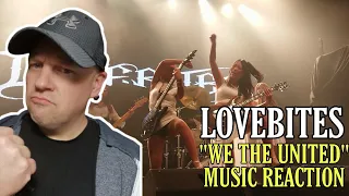 Lovebites Reaction - WE THE UNITED | LINKIN PARK FAN REACTS | FIRST TIME REACTION TO