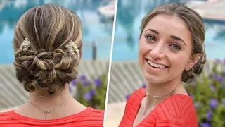 Brooklyn’s Easy PROM Hairstyles | Flipped Ponytail Updo