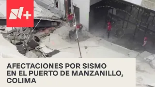 Manzanillo, Colima, uno de los sitios más afectados por sismo de magnitud 7.7 - En Punto