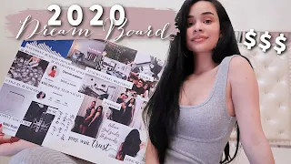 MAKING MY 2020 DREAM BOARD! ☁️ | Nikki Rodri