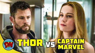Thor vs Captain Marvel - Who is Stronger | Explained in Hindi